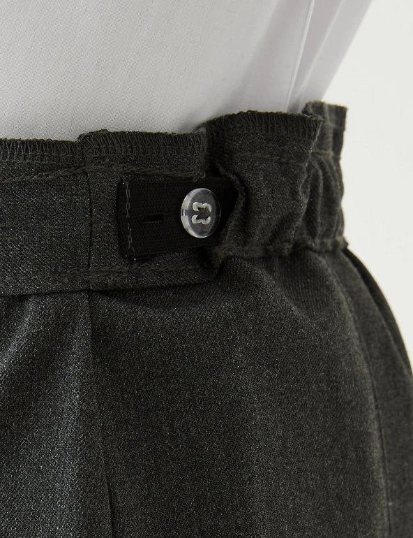 M&S Collection Skirts Girls' Slim Fit Permanent Pleats School Skirt (2-18 Yrs) 7 M&S Collection Skirts Girls' Slim Fit Permanent Pleats School Skirt (2-18 Yrs) - Image 5