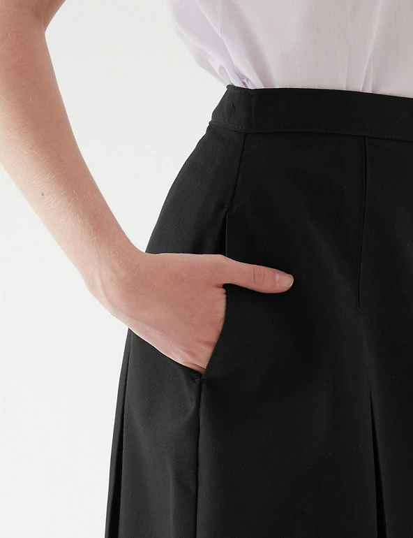 M&S Collection Skirts Girls' Slim Fit Permanent Pleats School Skirt (2-18 Yrs) 13 M&S Collection Skirts Girls' Slim Fit Permanent Pleats School Skirt (2-18 Yrs) - Image 11