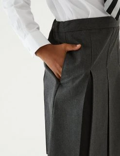 M&S Collection Skirts Girls' Plus Fit Permanent Pleats School Skirt (2-18 Yrs) 7 M&S Collection Skirts Girls' Plus Fit Permanent Pleats School Skirt (2-18 Yrs) -Cheap School Uniform Store SD 04 T76 0140P T0 X EC 4