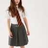 M&S Collection Skirts Girls' Permanent Pleats School Skirt (2-16 Yrs) -Cheap School Uniform Store SD 04 T76 0177 T0 X EC 0