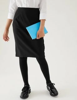 M&S Collection Skirts Girls' Long Pencil School Skirt (9-16 Yrs) 8 M&S Collection Skirts Girls' Long Pencil School Skirt (9-16 Yrs) -Cheap School Uniform Store SD 04 T76 0193 Y0 X EC 1
