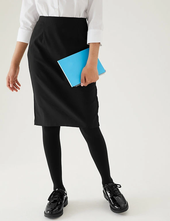 M&S Collection Skirts Girls' Long Pencil School Skirt (9-16 Yrs) 5 M&S Collection Skirts Girls' Long Pencil School Skirt (9-16 Yrs) - Image 3
