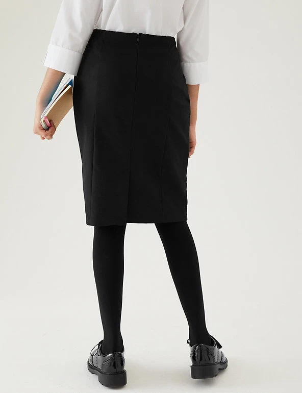 M&S Collection Skirts Girls' Long Pencil School Skirt (9-16 Yrs) 6 M&S Collection Skirts Girls' Long Pencil School Skirt (9-16 Yrs) - Image 4