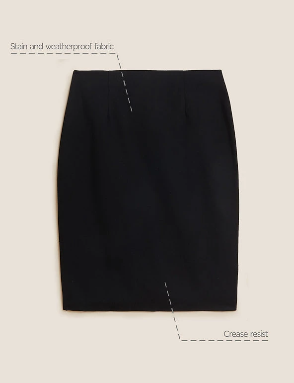 M&S Collection Skirts Girls' Long Pencil School Skirt (9-16 Yrs) 4 M&S Collection Skirts Girls' Long Pencil School Skirt (9-16 Yrs) - Image 2