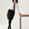 M&S Collection Skirts Girls' Short Pencil School Skirt (9-16 Yrs) 2 M&S Collection Skirts Girls' Short Pencil School Skirt (9-16 Yrs) -Cheap School Uniform Store SD 04 T76 0302 Y0 X EC 0
