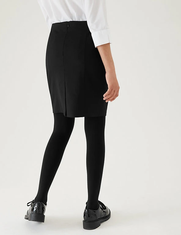 M&S Collection Skirts Girls' Short Pencil School Skirt (9-16 Yrs) 6 M&S Collection Skirts Girls' Short Pencil School Skirt (9-16 Yrs) - Image 4