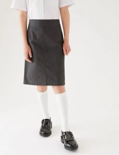 M&S Collection Skirts Girls' Pure Cotton Skin Kind™ School Skirt (2-18 Yrs) 4 M&S Collection Skirts Girls' Pure Cotton Skin Kind™ School Skirt (2-18 Yrs) -Cheap School Uniform Store SD 04 T76 0310S T0 X EC 1