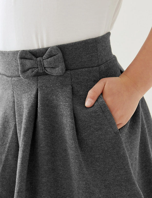 Girls' Cotton Pleated School Skirt (2-14 Yrs) M&S Collection Skirts Girls' Cotton Pleated School Skirt (2-14 Yrs) -Cheap School Uniform Store SD 04 T76 0321 T0 X EC 3