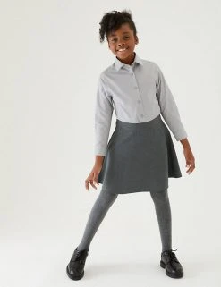 M&S Collection 2pk Girls' Regular Fit School Skater Skirts (2-18 Yrs) 17 M&S Collection 2pk Girls' Regular Fit School Skater Skirts (2-18 Yrs) -Cheap School Uniform Store SD 04 T76 0324 T0 X EC 0
