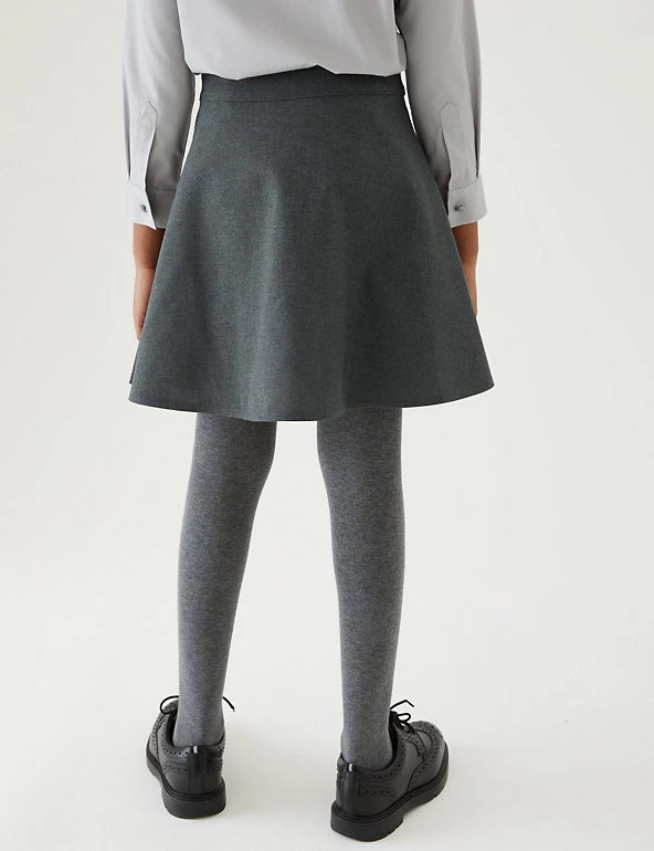 M&S Collection 2pk Girls' Regular Fit School Skater Skirts (2-18 Yrs) 11 M&S Collection 2pk Girls' Regular Fit School Skater Skirts (2-18 Yrs) - Image 9