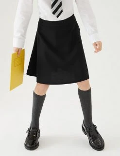 M&S Collection 2pk Girls' Regular Fit School Skater Skirts (2-18 Yrs) 14 M&S Collection 2pk Girls' Regular Fit School Skater Skirts (2-18 Yrs) -Cheap School Uniform Store SD 04 T76 0324 Y0 X EC 1