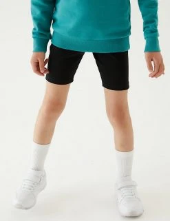 M&S Collection PE Kit 2pk Girls' Cotton With Stretch School Shorts (2-16 Yrs) 20 M&S Collection PE Kit 2pk Girls' Cotton With Stretch School Shorts (2-16 Yrs) -Cheap School Uniform Store SD 04 T76 1033 Y0 X EC 1