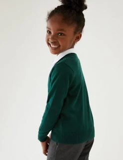 M&S Collection Cardigans 2pk Girls' Pure Cotton School Cardigan (3-18 Yrs) -Cheap School Uniform Store SD 04 T76 1371 J0 X EC 2