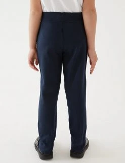 M&S Collection Girls' Slim Leg Knitted School Trousers (2-18 Yrs) -Cheap School Uniform Store SD 04 T76 1421 F0 X EC 2