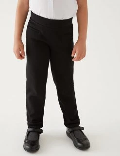 M&S Collection Girls' Slim Leg Knitted School Trousers (2-18 Yrs) -Cheap School Uniform Store SD 04 T76 1421 Y0 X EC 1