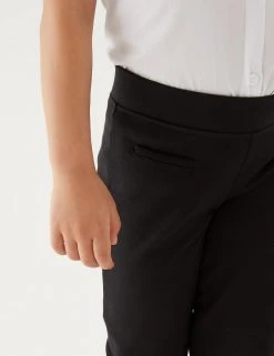 M&S Collection Girls' Slim Leg Knitted School Trousers (2-18 Yrs) -Cheap School Uniform Store SD 04 T76 1421 Y0 X EC 3