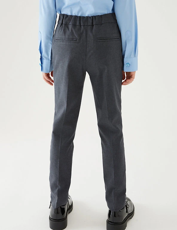 M&S Collection Girls' Super Skinny Leg School Trousers (2-18 Yrs) 6 M&S Collection Girls' Super Skinny Leg School Trousers (2-18 Yrs) - Image 4