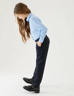 M&S Collection 2pk Girls' Slim Leg School Trousers (2-18 Yrs) -Cheap School Uniform Store SD 04 T76 1425 F0 X EC 0