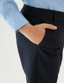 M&S Collection 2pk Girls' Slim Leg School Trousers (2-18 Yrs) -Cheap School Uniform Store SD 04 T76 1425 F0 X EC 4