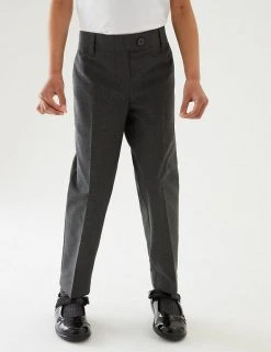 M&S Collection 2pk Girls' Slim Leg School Trousers (2-18 Yrs) -Cheap School Uniform Store SD 04 T76 1425 T0 X EC 1