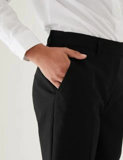 M&S Collection 2pk Girls' Slim Leg School Trousers (2-18 Yrs) -Cheap School Uniform Store SD 04 T76 1425 Y0 X EC 4