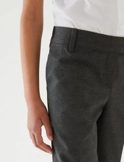 M&S Collection 2pk Girls' Skinny Leg School Trousers (2-18 Yrs) -Cheap School Uniform Store SD 04 T76 1426 T0 X EC 3