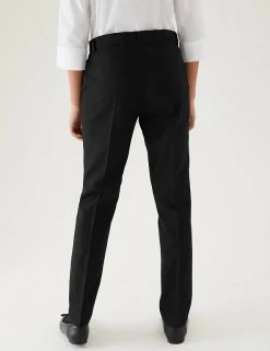 M&S Collection 2pk Girls' Skinny Leg School Trousers (2-18 Yrs) -Cheap School Uniform Store SD 04 T76 1426 Y0 X EC 2