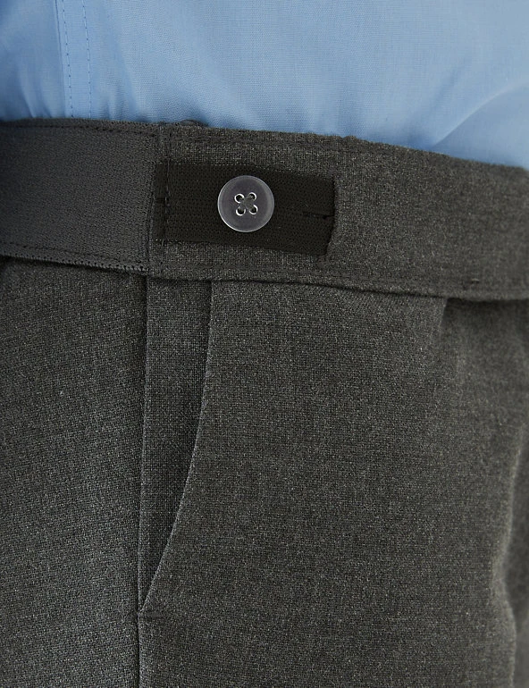 2pk Girls' Easy Dressing Slim Leg School Trousers (3-18 Yrs) M&S Collection 2pk Girls' Easy Dressing Slim Leg School Trousers (3-18 Yrs) -Cheap School Uniform Store SD 04 T76 1427 T0 X EC 3