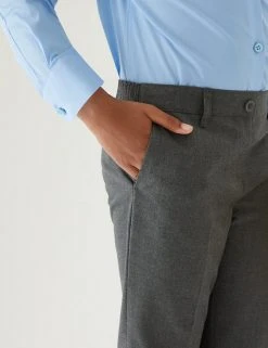 M&S Collection 2pk Girls' Easy Dressing Slim Leg School Trousers (3-18 Yrs) 13 M&S Collection 2pk Girls' Easy Dressing Slim Leg School Trousers (3-18 Yrs) -Cheap School Uniform Store SD 04 T76 1427 T0 X EC 4