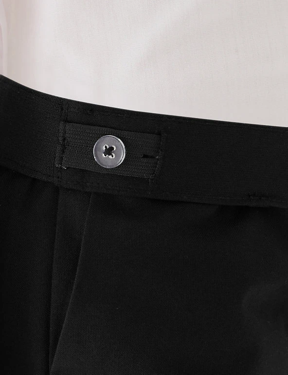 2pk Girls' Easy Dressing Slim Leg School Trousers (3-18 Yrs) M&S Collection 2pk Girls' Easy Dressing Slim Leg School Trousers (3-18 Yrs) -Cheap School Uniform Store SD 04 T76 1427 Y0 X EC 3