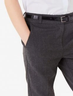 M&S Collection Girls' Skinny Leg Belted School Trousers (2-18 Yrs) 15 M&S Collection Girls' Skinny Leg Belted School Trousers (2-18 Yrs) -Cheap School Uniform Store SD 04 T76 1428 T0 X EC 5