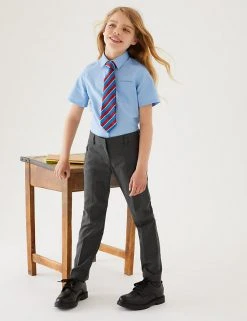 M&S Collection Girls' Slim Leg Regular Fit School Trousers (2-18 Yrs) 23 M&S Collection Girls' Slim Leg Regular Fit School Trousers (2-18 Yrs) -Cheap School Uniform Store SD 04 T76 1431 T0 X EC 0
