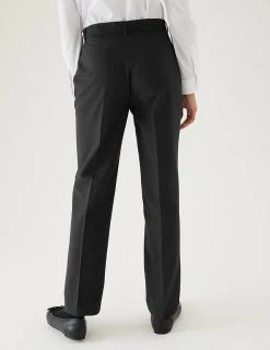 M&S Collection Girls' Slim Leg Slim Fit School Trousers (2-18 Yrs) 17 M&S Collection Girls' Slim Leg Slim Fit School Trousers (2-18 Yrs) -Cheap School Uniform Store SD 04 T76 1432 Y0 X EC 2