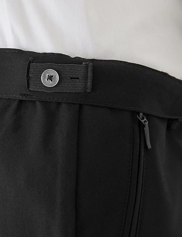 M&S Collection Girls' Slim Leg Slim Fit School Trousers (2-18 Yrs) 7 M&S Collection Girls' Slim Leg Slim Fit School Trousers (2-18 Yrs) - Image 5