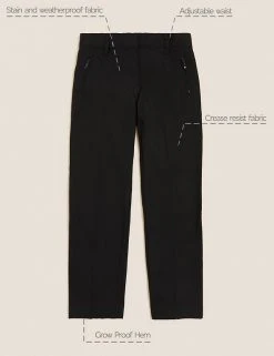 M&S Collection Girls' Slim Leg Slim Fit School Trousers (2-18 Yrs) 15 M&S Collection Girls' Slim Leg Slim Fit School Trousers (2-18 Yrs) -Cheap School Uniform Store SD 04 T76 1432 Y0 X EC 90