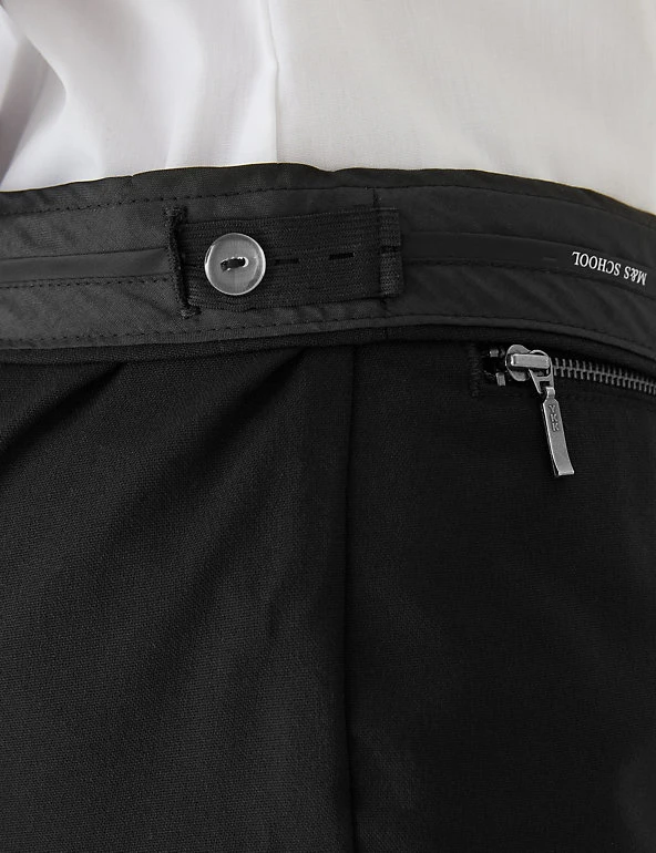 Girls' Super Skinny Zip School Trousers (2-18 Yrs) M&S Collection Girls' Super Skinny Zip School Trousers (2-18 Yrs) -Cheap School Uniform Store SD 04 T76 1433 Y0 X EC 3