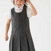 M&S Collection Dresses Girls' Plus Fit Pleated School Pinafore (2-12 Yrs) -Cheap School Uniform Store SD 04 T76 1751P T0 X EC 0