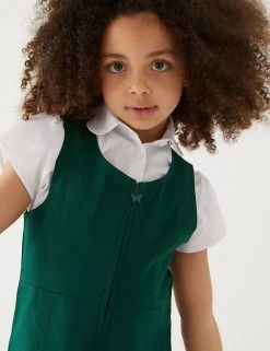 M&S Collection Dresses Girls' Permanent Pleats School Pinafore (2-12 Yrs) -Cheap School Uniform Store SD 04 T76 1752 EE X EC 1