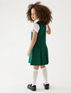 M&S Collection Dresses Girls' Permanent Pleats School Pinafore (2-12 Yrs) -Cheap School Uniform Store SD 04 T76 1752 EE X EC 2