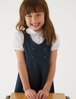 M&S Collection Dresses Girls' Permanent Pleats School Pinafore (2-12 Yrs) 8 M&S Collection Dresses Girls' Permanent Pleats School Pinafore (2-12 Yrs) -Cheap School Uniform Store SD 04 T76 1755 F0 X EC 1