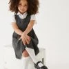 M&S Collection Dresses Girls' Permanent Pleats School Pinafore (2-12 Yrs) 1 M&S Collection Dresses Girls' Permanent Pleats School Pinafore (2-12 Yrs) -Cheap School Uniform Store SD 04 T76 1755 T0 X EC 0