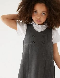 M&S Collection Dresses Girls' Permanent Pleats School Pinafore (2-12 Yrs) 4 M&S Collection Dresses Girls' Permanent Pleats School Pinafore (2-12 Yrs) -Cheap School Uniform Store SD 04 T76 1755 T0 X EC 1