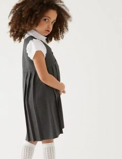 M&S Collection Dresses Girls' Permanent Pleats School Pinafore (2-12 Yrs) 5 M&S Collection Dresses Girls' Permanent Pleats School Pinafore (2-12 Yrs) -Cheap School Uniform Store SD 04 T76 1755 T0 X EC 2