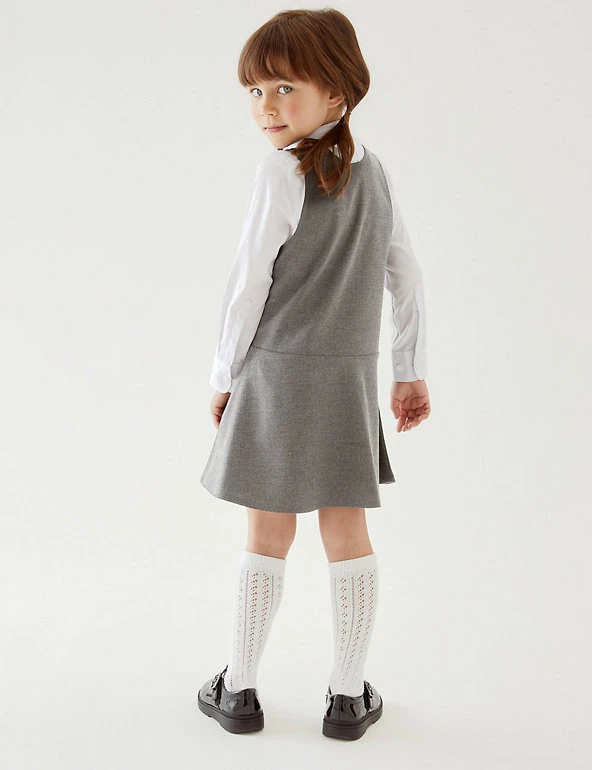 2pk Girls' Regular Skater School Pinafores (2-12 Yrs) M&S Collection Dresses 2pk Girls' Regular Skater School Pinafores (2-12 Yrs) -Cheap School Uniform Store SD 04 T76 1776 T0 X EC 2