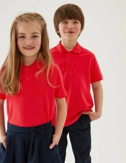 M&S Collection Polo-shirts 3pk Unisex Pure Cotton School Polo Shirts (2-16 Yrs) 21 M&S Collection Polo-shirts 3pk Unisex Pure Cotton School Polo Shirts (2-16 Yrs) -Cheap School Uniform Store SD 04 T76 2051 B0 X EC 0