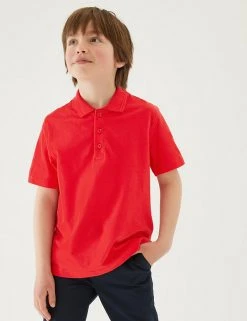 M&S Collection Polo-shirts 3pk Unisex Pure Cotton School Polo Shirts (2-16 Yrs) 24 M&S Collection Polo-shirts 3pk Unisex Pure Cotton School Polo Shirts (2-16 Yrs) -Cheap School Uniform Store SD 04 T76 2051 B0 X EC 2