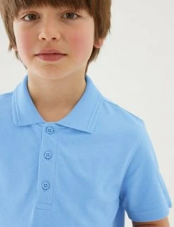 M&S Collection Polo-shirts 3pk Unisex Pure Cotton School Polo Shirts (2-16 Yrs) 31 M&S Collection Polo-shirts 3pk Unisex Pure Cotton School Polo Shirts (2-16 Yrs) -Cheap School Uniform Store SD 04 T76 2051 E0 X EC 3