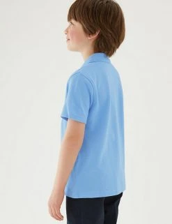 M&S Collection Polo-shirts 3pk Unisex Pure Cotton School Polo Shirts (2-16 Yrs) 32 M&S Collection Polo-shirts 3pk Unisex Pure Cotton School Polo Shirts (2-16 Yrs) -Cheap School Uniform Store SD 04 T76 2051 E0 X EC 4