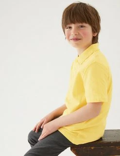 M&S Collection Polo-shirts 3pk Unisex Pure Cotton School Polo Shirts (2-16 Yrs) 16 M&S Collection Polo-shirts 3pk Unisex Pure Cotton School Polo Shirts (2-16 Yrs) -Cheap School Uniform Store SD 04 T76 2051 R0 X EC 1