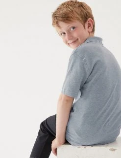 M&S Collection Polo-shirts 3pk Unisex Pure Cotton School Polo Shirts (2-16 Yrs) 12 M&S Collection Polo-shirts 3pk Unisex Pure Cotton School Polo Shirts (2-16 Yrs) -Cheap School Uniform Store SD 04 T76 2051 T0 X EC 3